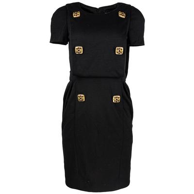 Chanel Size 38 Black Short Dress
