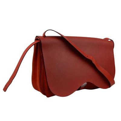 Hermes Orange Colorado Saddle Bag