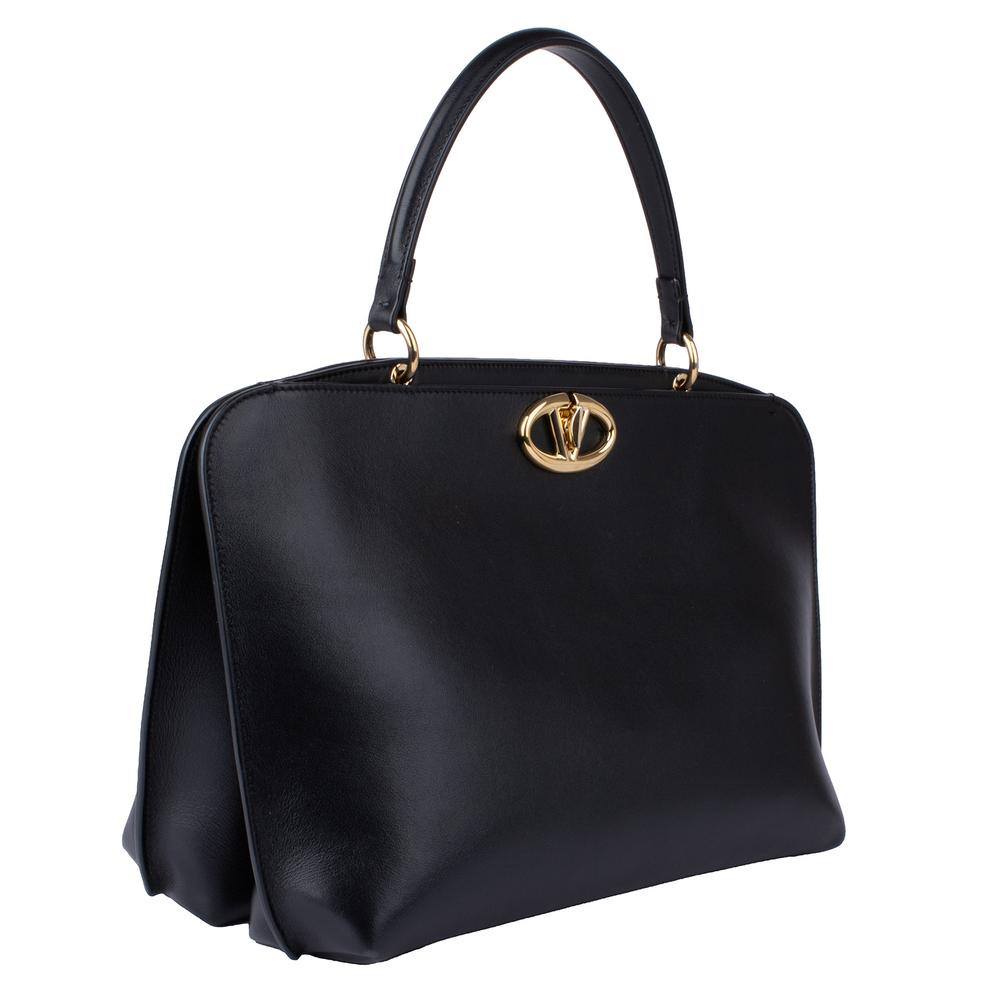Valentino Garavani Black Med Handbag