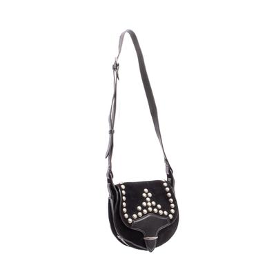 Isabel Marant Black Suede Crossbody Bag