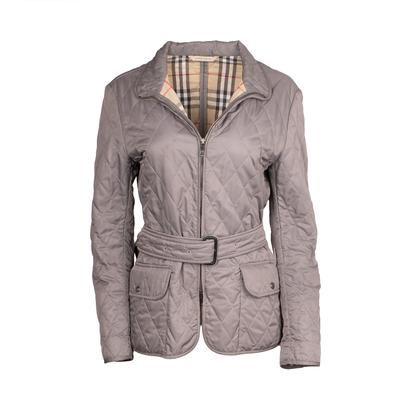 Burberry Size Medium Grey Coat