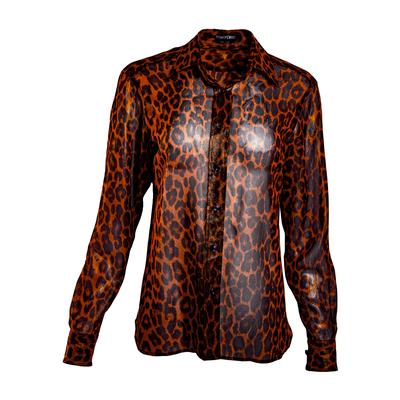 Tom Ford Size 38 Brown Top 