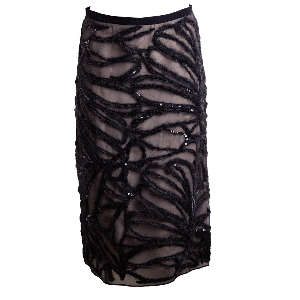 Brunello Cucinelli Black Xs Skirt