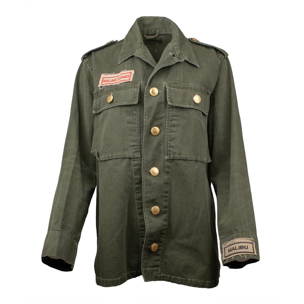 Rolling Stones Small Green Military Jacket