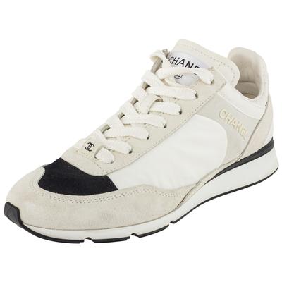Chanel Size 36 White Sneakers