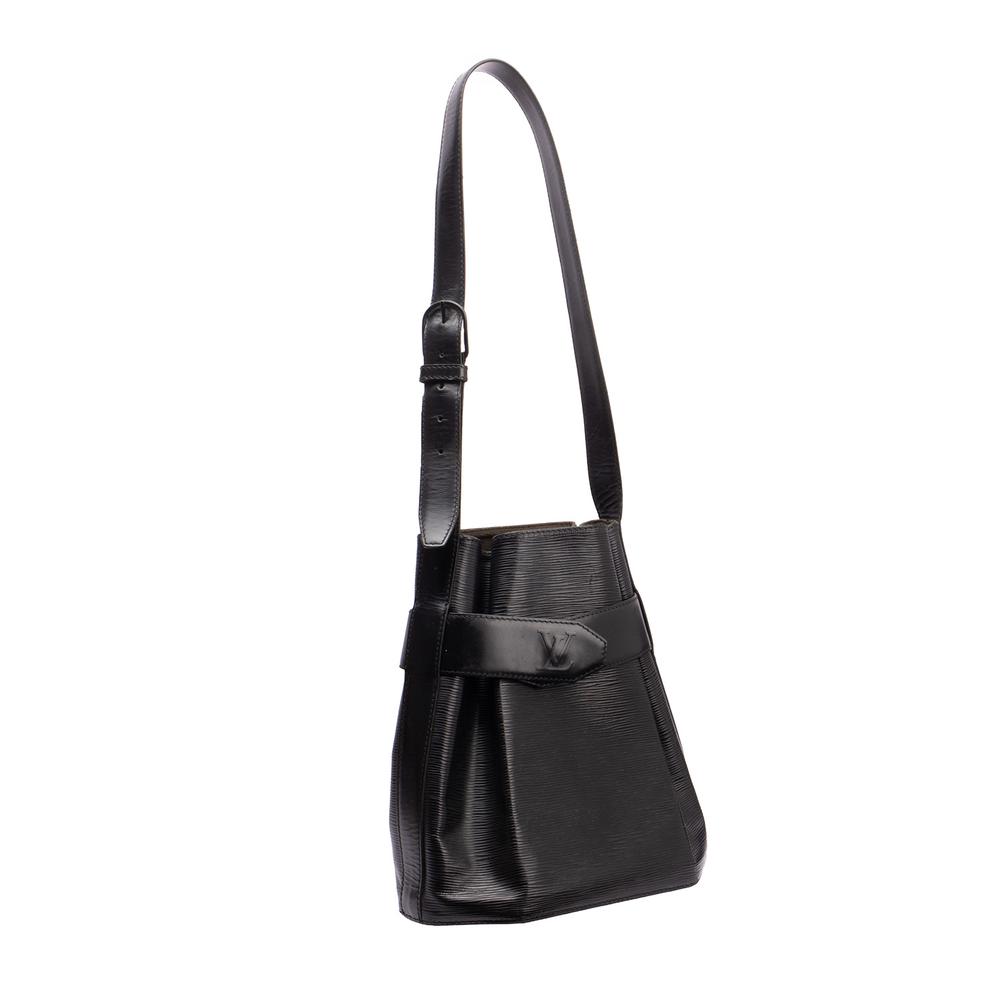 Louis Vuitton Black Bucket Tote