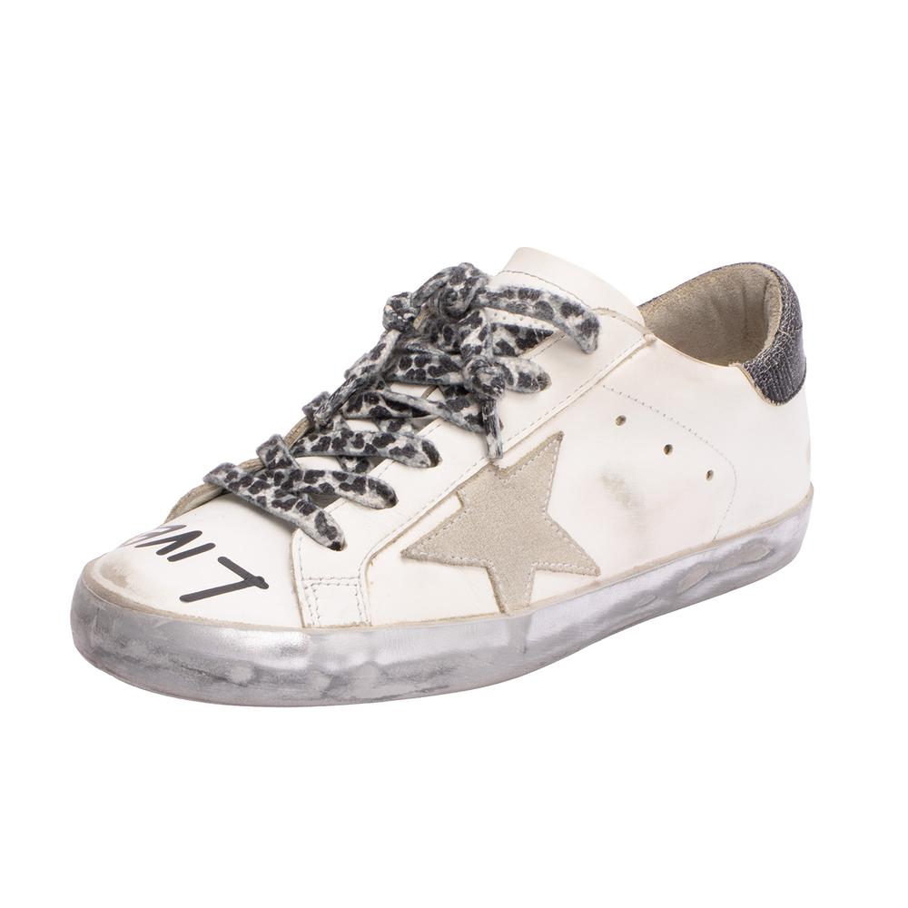 Golden Goose Size 37 Superstar Love Sneakers