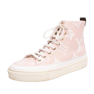 Louis Vuitton Size 38 Pink Hightops