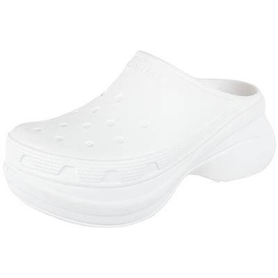 Balenciaga Size 40 White Platform Shoes