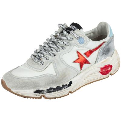 Golden Goose Size 38 White Running Sneakers