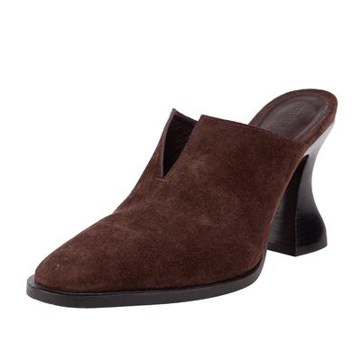 Bottega Veneta Size 37 Brown Cha Cha Mules