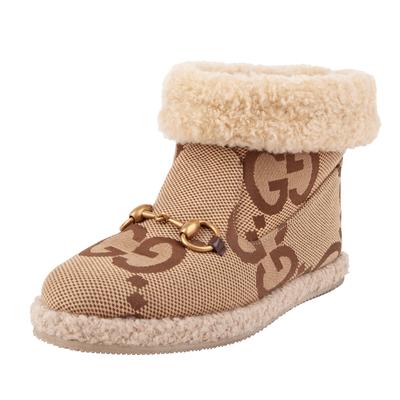 Gucci Size 34 Brown Ankle Boots