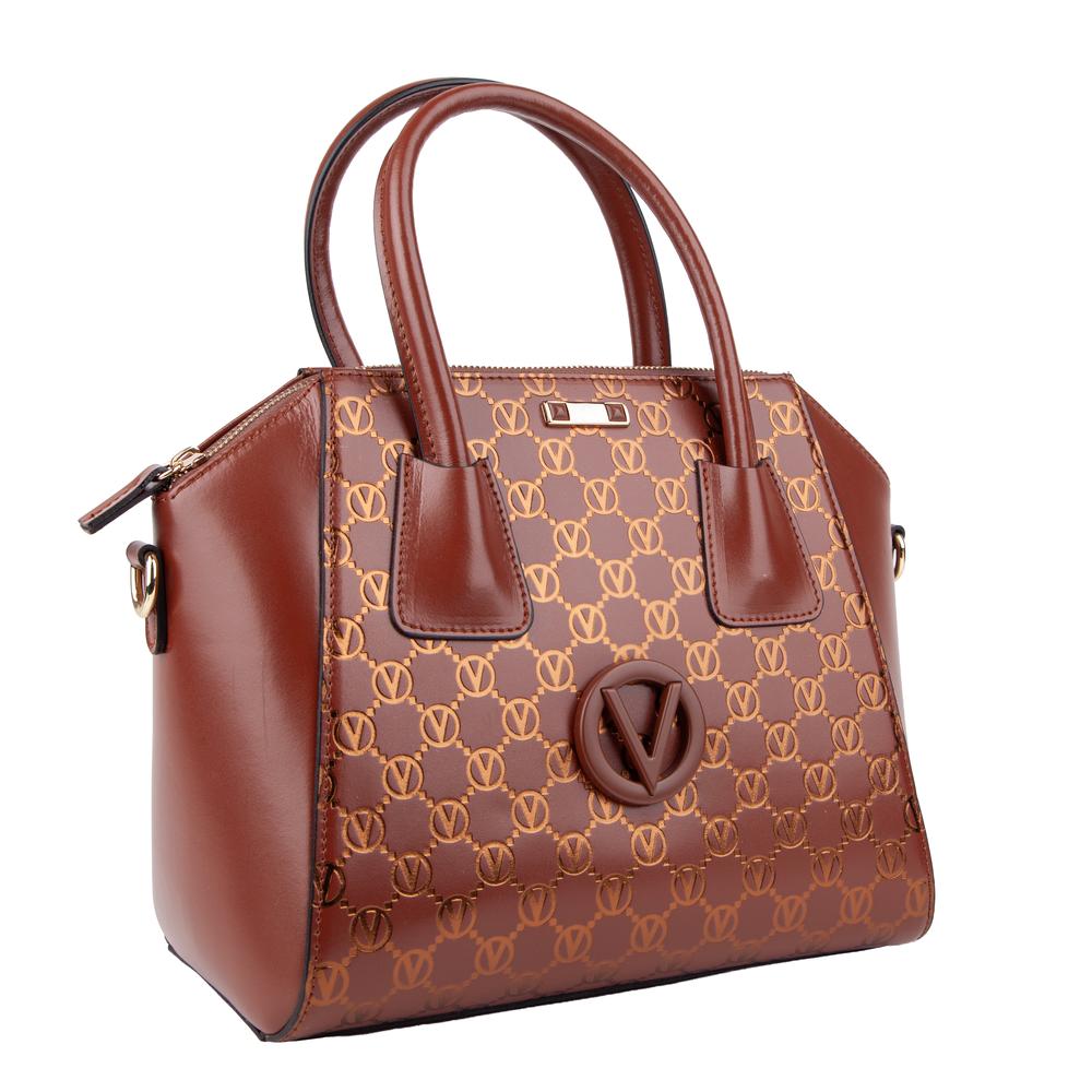 Mario Valentino Brown Leather Handbag