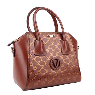 Mario Valentino Brown Leather Handbag