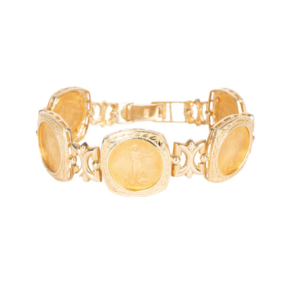 American Eagle Coin Bracelet