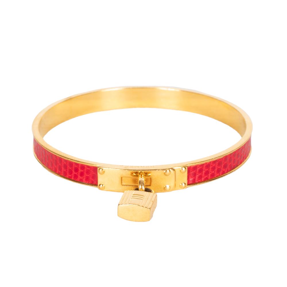 Hermès Vintage Kelly Cadena H- Lock Bangle