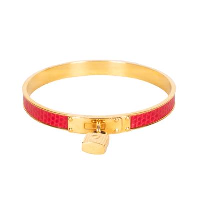 Hermès Vintage Kelly Cadena H-Lock Bangle