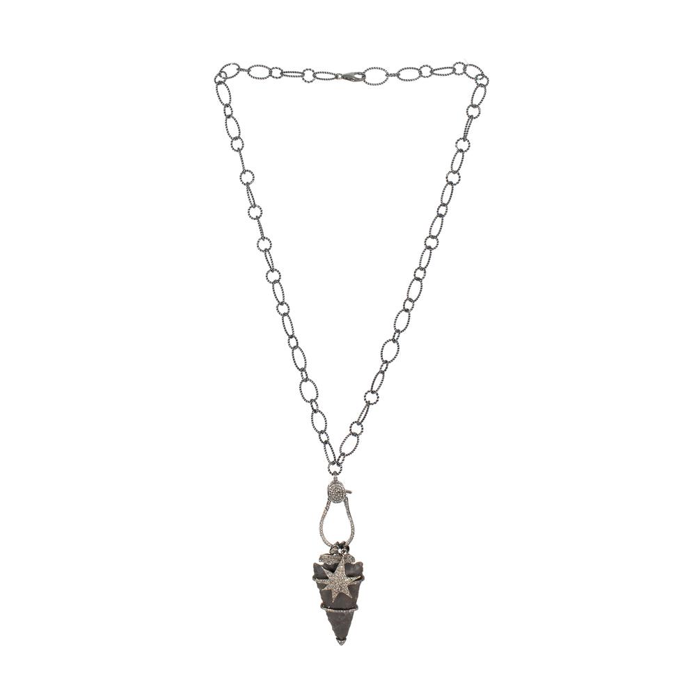 Arrowhead Link Necklace