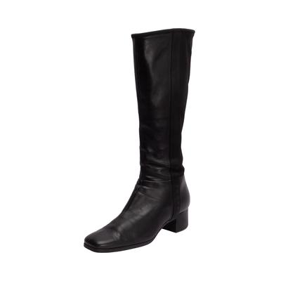  Prada Size 37.5 Black Boots