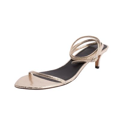 Isabel marant Size 36 Gold Heels