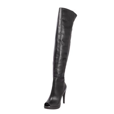 Herve Leger Size 8 Black Boots