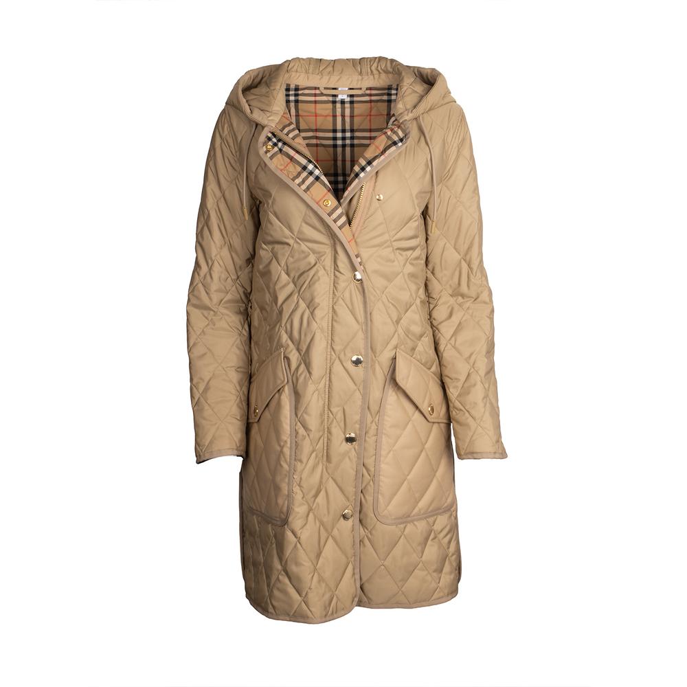 Burberry Small Tan Quilted Jacket