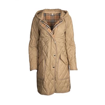 Burberry Small Tan Quilted Jacket