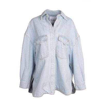 The Attico Size 40 Denim Top