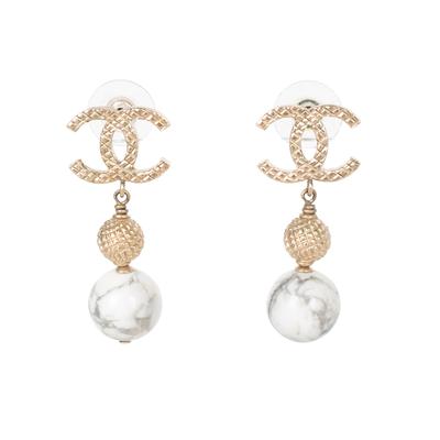 Chanel 16' CC Drop Earrings
