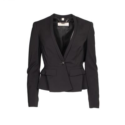 Burberry Size 4 Black London Blazer