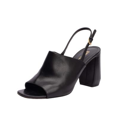 Prada Size 39 Black Heels