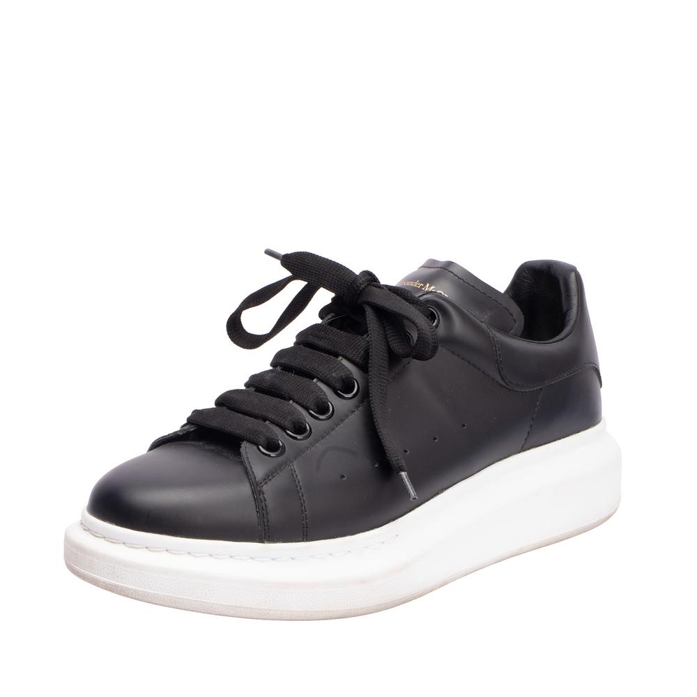 Alexander Mcqueen Size 40.5 Black Sneakers