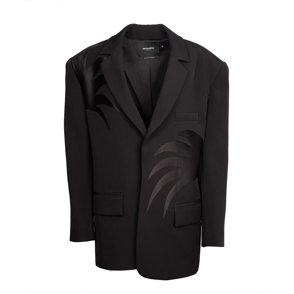 Retrofete Black Medium Coat