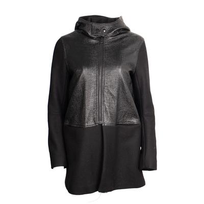 Sandro Size 40 Black Coat