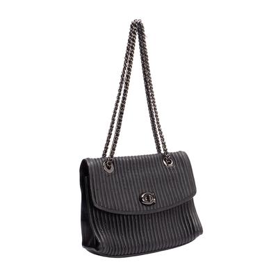 Coach Black Ribbed Crossbody Bag