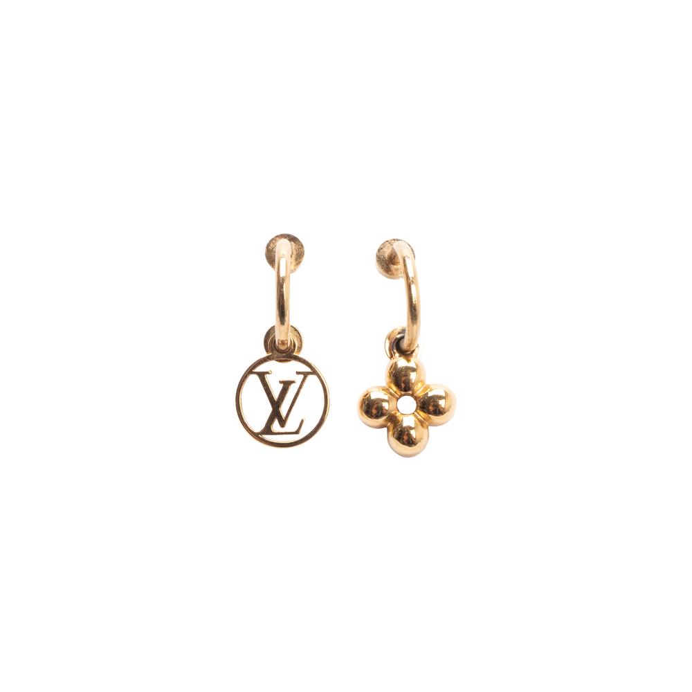 Louis Vuitton Gold Bloom Earrings