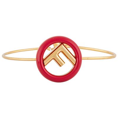 Fendi Gold Interchangeable Enamel Bracelet