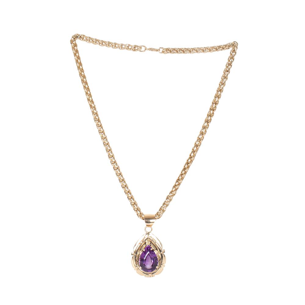 Robert R.14kyg Amethyst Necklace