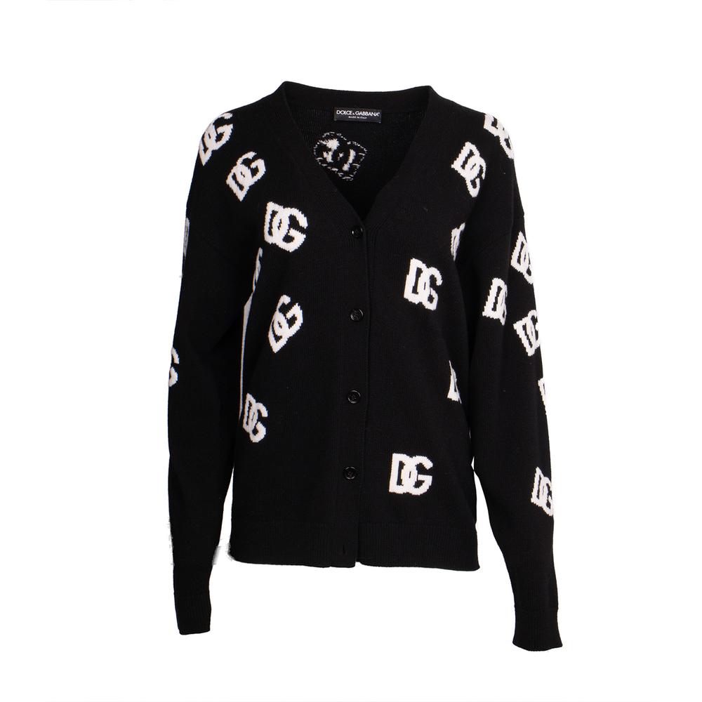 Dolce + Gabbana Size 46 Wool Cardigan