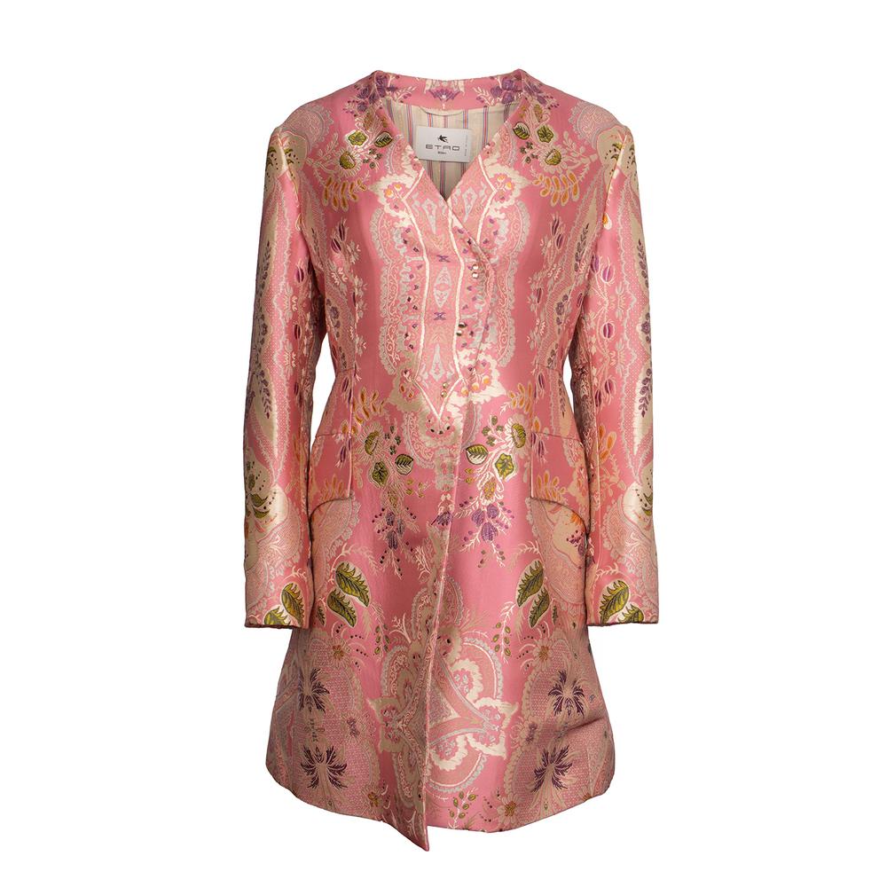Etro Size 46 Pink Coat
