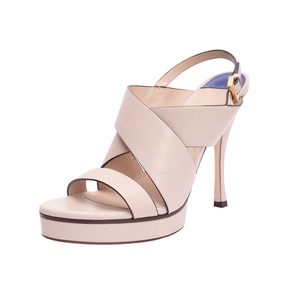 Stuart Weitzman Size 10 Nude Heels