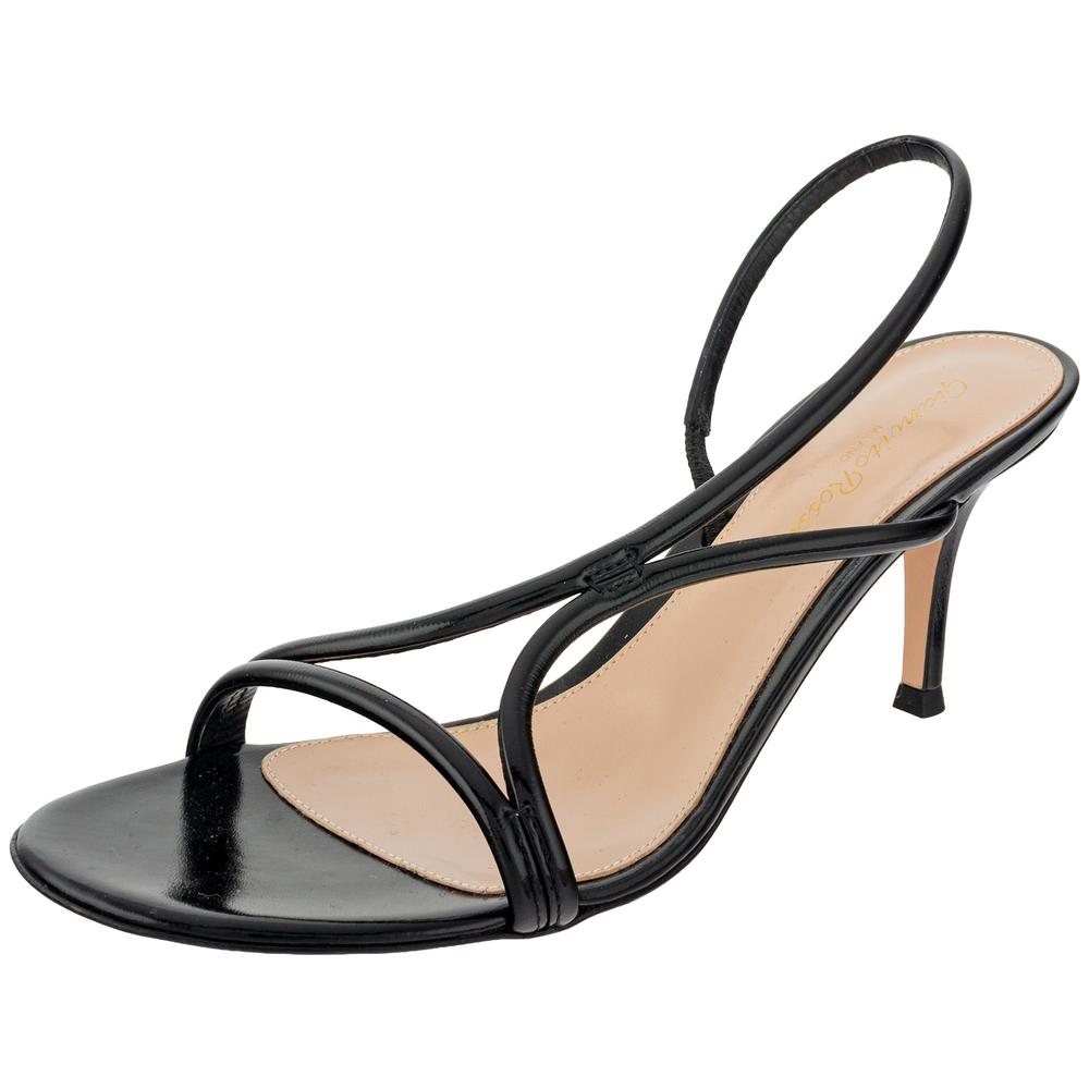 Gianvito F Rossi Size 37.5 Black Heels