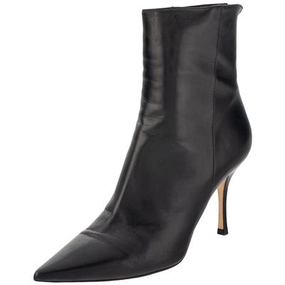 Jimmy Choo Size 40 Black Leather Boots