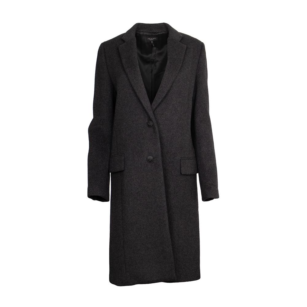 Rag + Bone Small Grey Long Coat