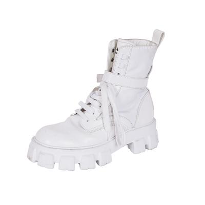 Prada Monolit Size 8 Combat Boots