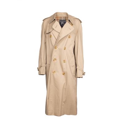 Burberry Tan Trench With Belt