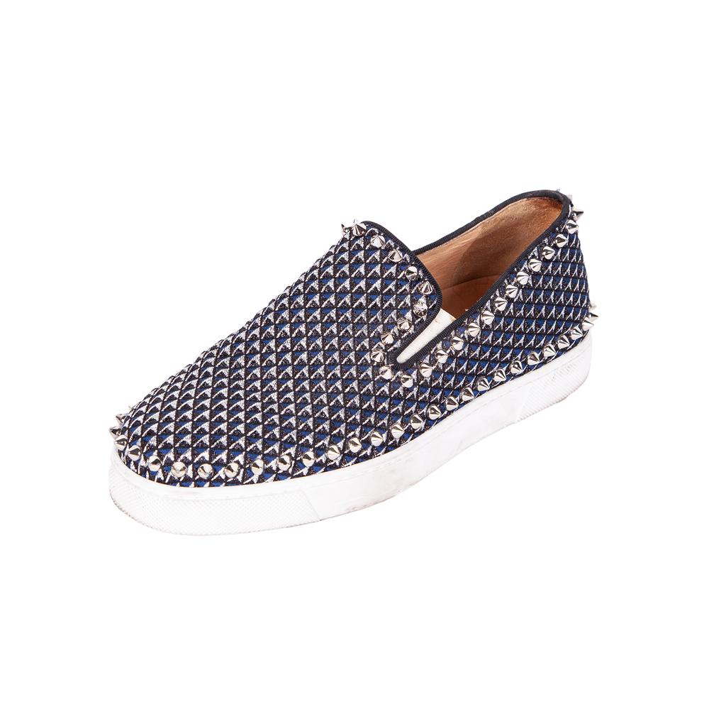 Christian Louboutin Pik Boat Size 36.5 Slip- On Sneakers