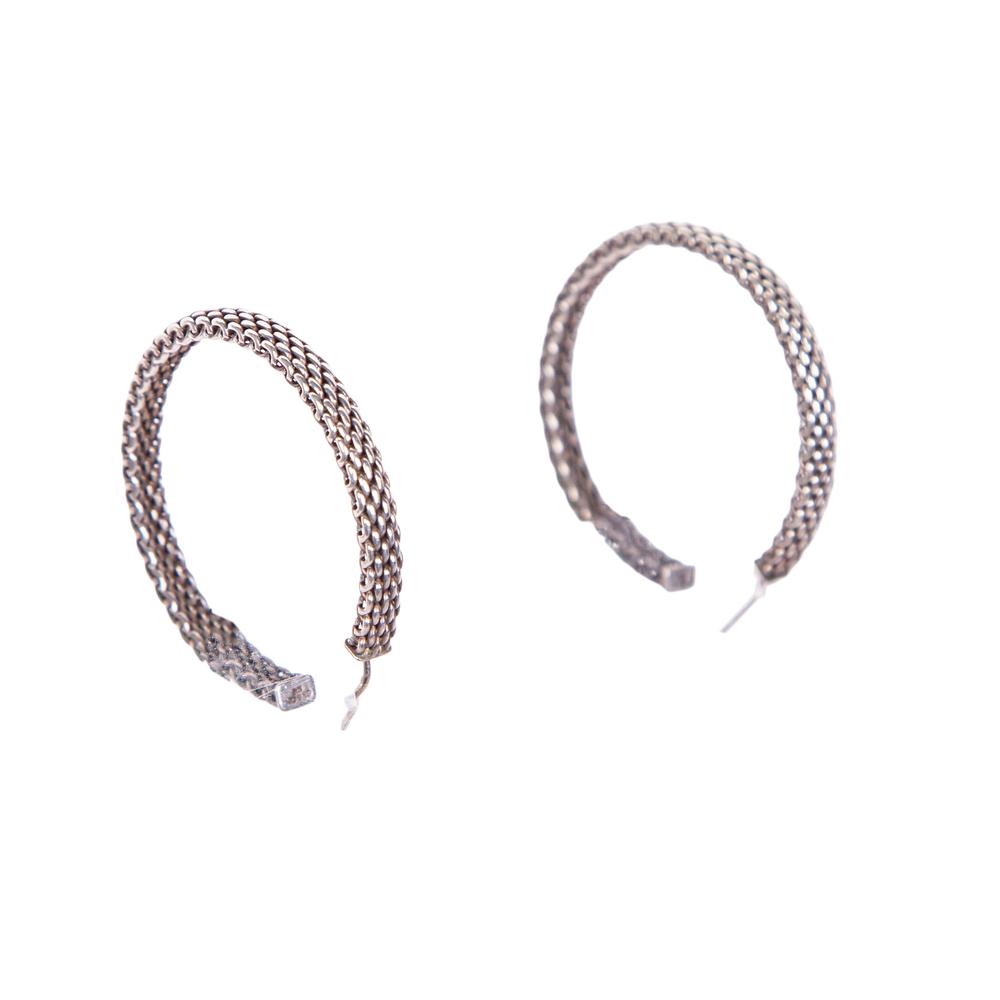 Tiffany & Co.Somerset Mesh Hoop Earrings