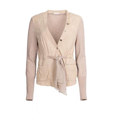 Brunello Cucinelli Tan Cashmere Top