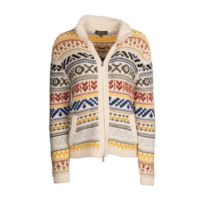  Loro Piana Size 44 Cream Cable Knit Sweater